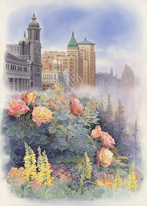 北京美术馆(240) 47x65cm